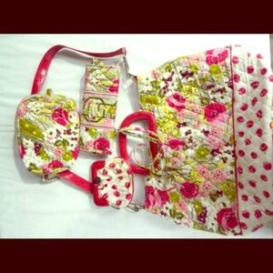 Vera Bradley bag with coin purse & cross body bag