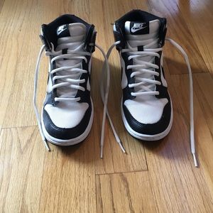 NIKE high top DUNKS