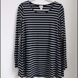 Long-Sleeve T-Shirt Dress