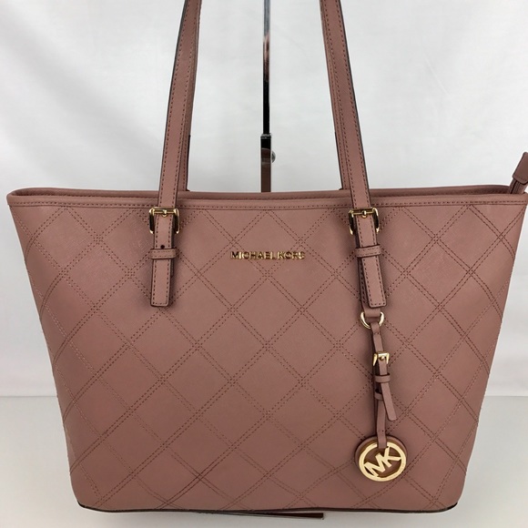 Michael Kors Handbags - Michael Kors Jet Set Travel Medium Top Zip Tote