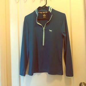 Pink by Victoria's Secret sports 1/4 zip