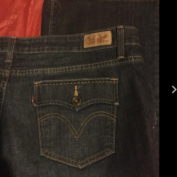 Levi's Denim - Levi's 590 Bootcut stretch jeans Dark Wash