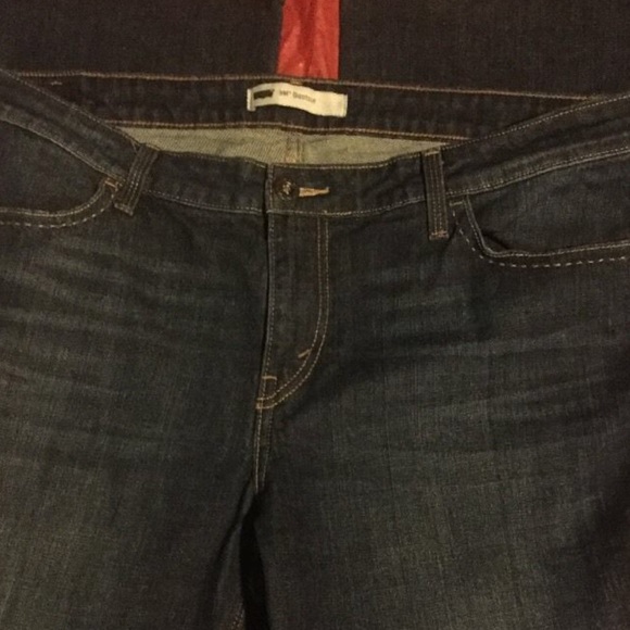 Levi's 590 Bootcut stretch jeans Dark Wash - Picture 2 of 4