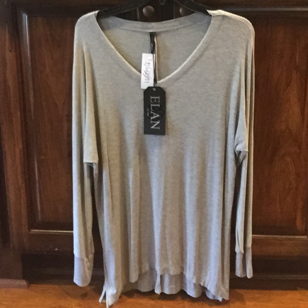SOLD! Grey long sleeve tunic