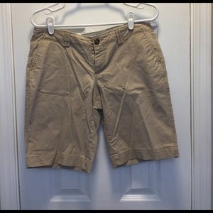 Old Navy Khaki Bermuda Shorts