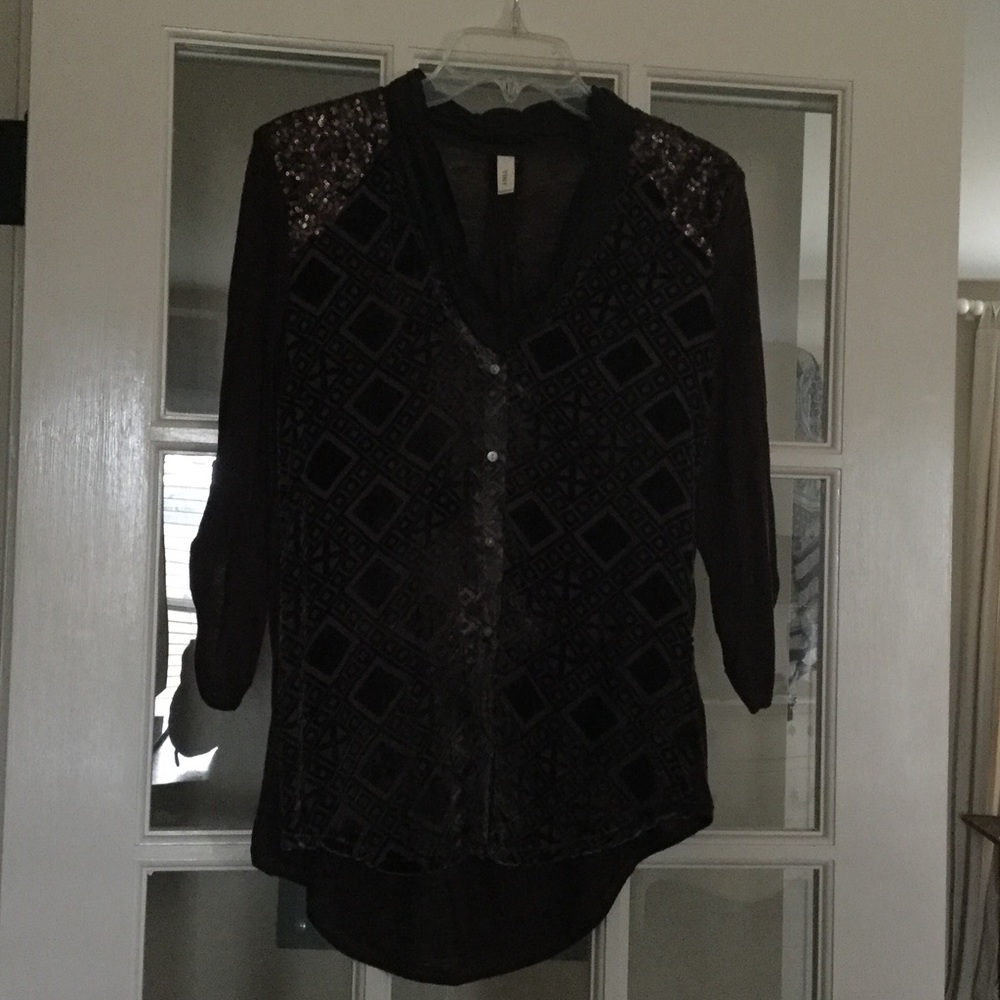 TINY by Anthropology top. Cute!