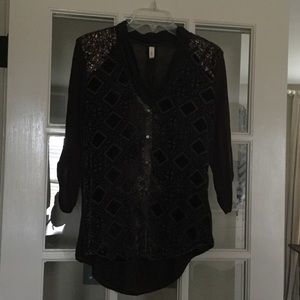 TINY by Anthropology top. Cute!