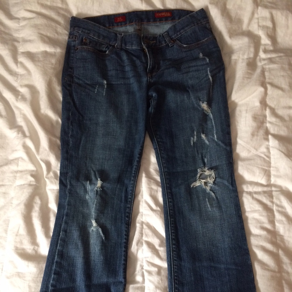 Woman's Express bootcut jeans