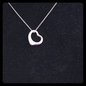 Tiffany & Co. Elsa Peretti Heart Necklace