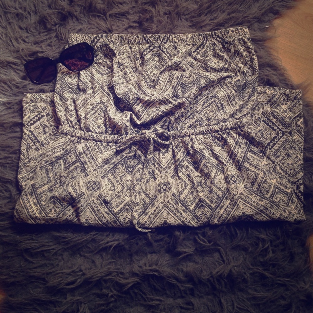 Black and gray bathing suit coverup!!!