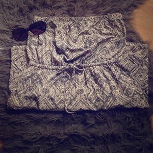 Black and gray bathing suit coverup!!!