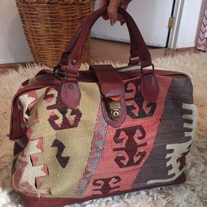Kilim travel bag reserved for @alittlewing