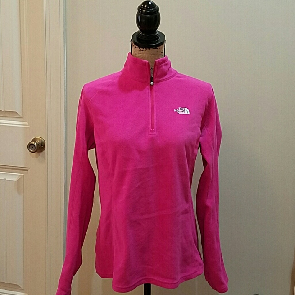 North Face zip pullover sweatshirt
