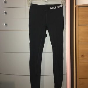 NIKE pro-warm girls training tights