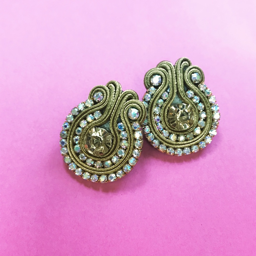 Soutache earrings