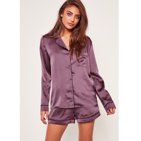 Satin pajama top Clearance