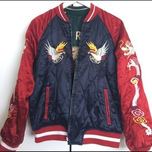 TOPSHOP Reversible Souvenir Jacket