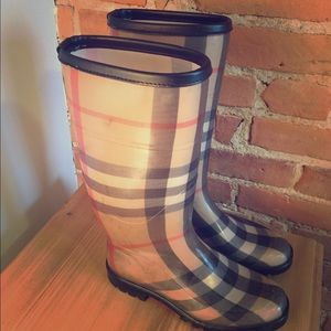 Classic Burberry Rain Boots