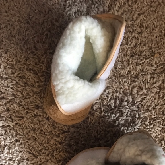 Tan boots baby/toddler size 3 - Picture 3 of 4