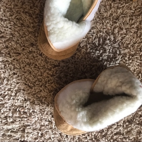 Tan boots baby/toddler size 3 - Picture 4 of 4