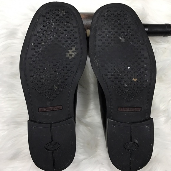 Florsheim - Black modern slip-on dress shoes. - Picture 5 of 6