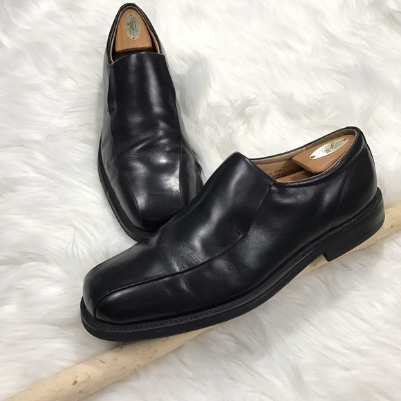 Florsheim - Black modern slip-on dress shoes. - Picture 6 of 6