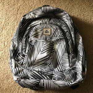 Dakine prom 25L white and grey palm backpack