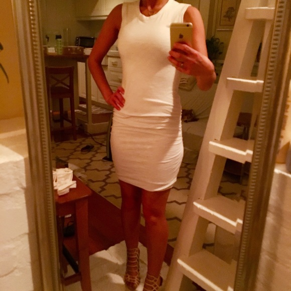 James Perse Dresses & Skirts - 💦White James Perse Tank Dress