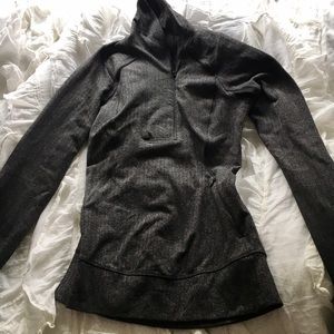 Lululemon Long Sleeve Herringbone Running Shirt