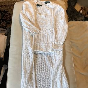 Ralph Lauren Duster Cardigan & tank