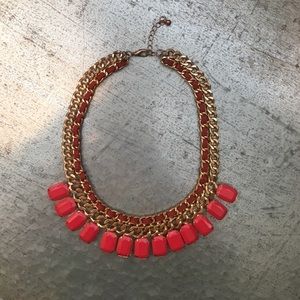 Nordstrom BP red chain necklace