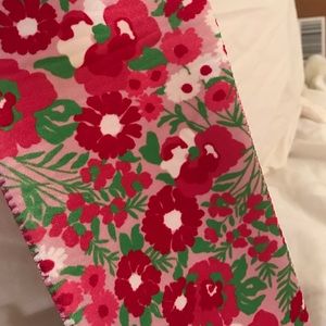 Lily Pulitzer wine bottle coozie