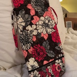 Vera Bradley wine coozie