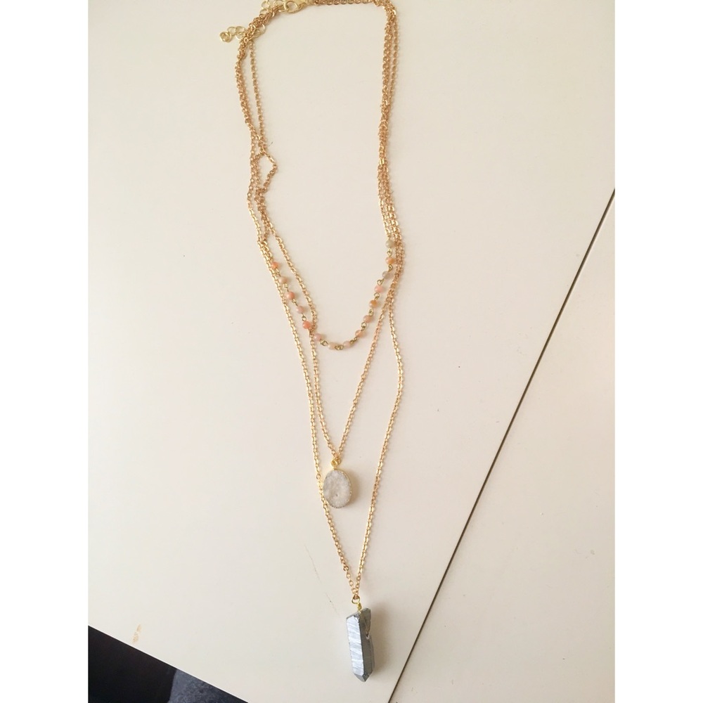 Layered necklace