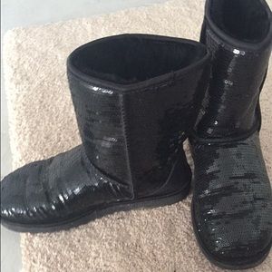 Sparkly UGG boots