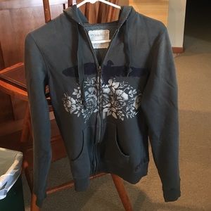 We the free/free people zip up hoodie