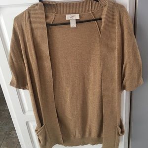 Short sleeve cardigan