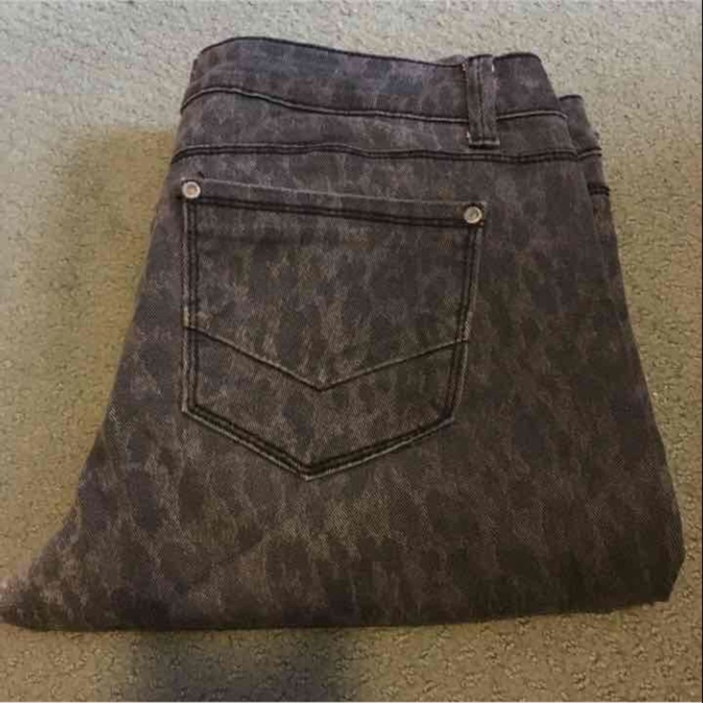 Lovesick Cheetah Print Jeans