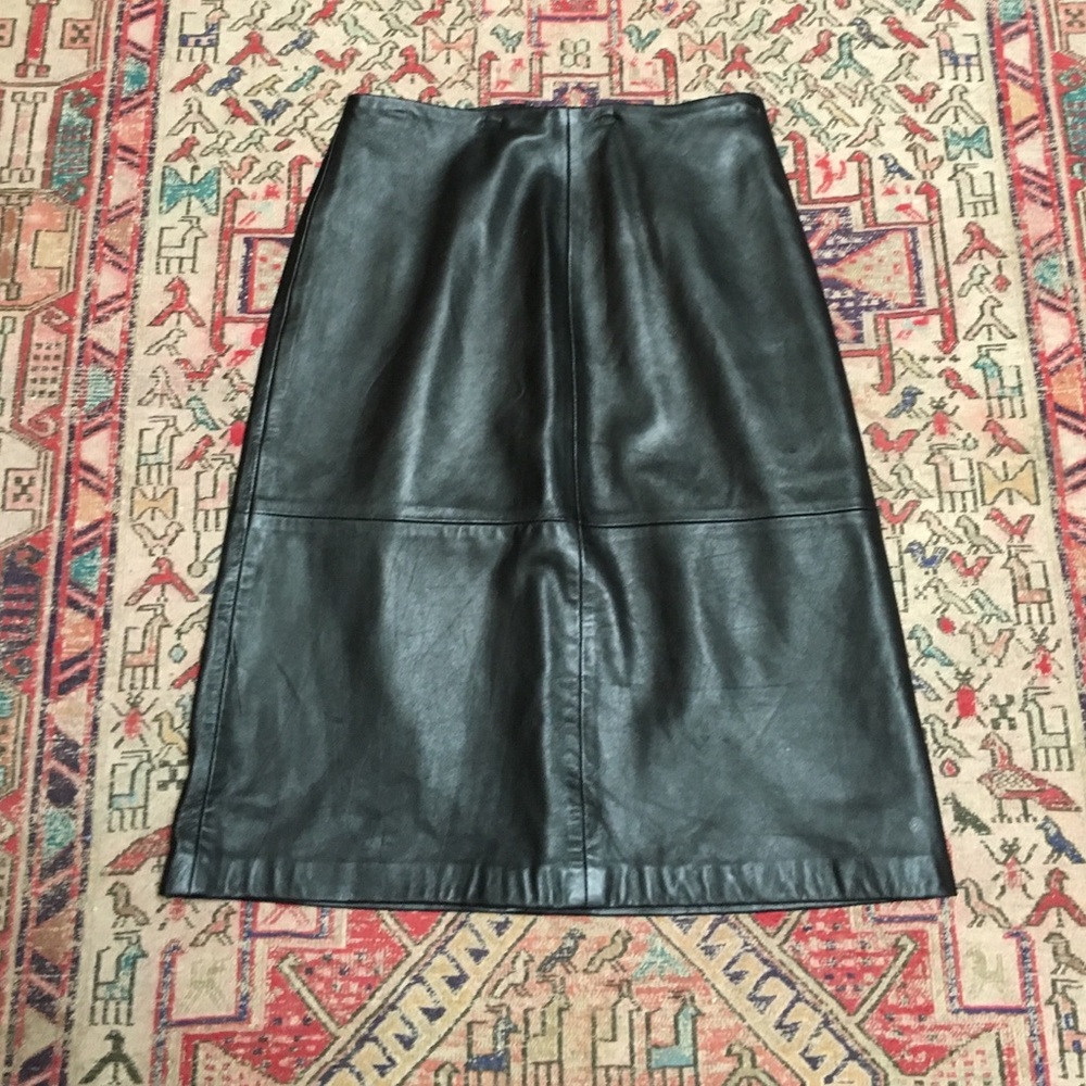 GAP leather skirt