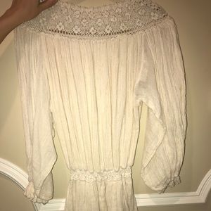 Jen's Pirate Booty Seastar off shoulder mini dress