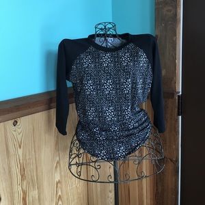 Lularoe Randy black and white like new XS