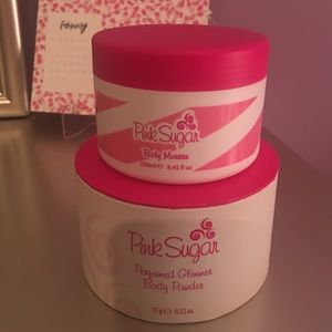 Pink Sugar body mousse & powder