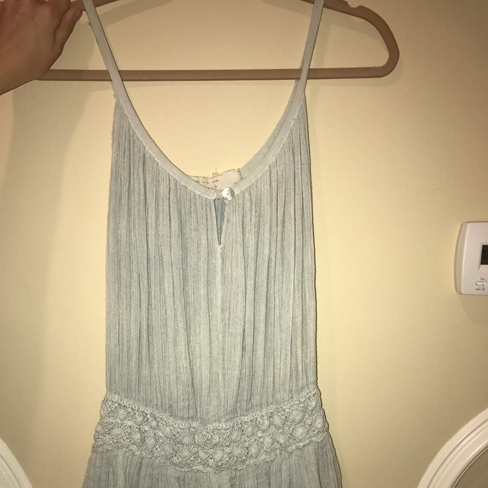 Jens Pirate Booty light blue mini tank dress