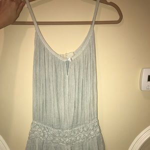 Jens Pirate Booty light blue mini tank dress