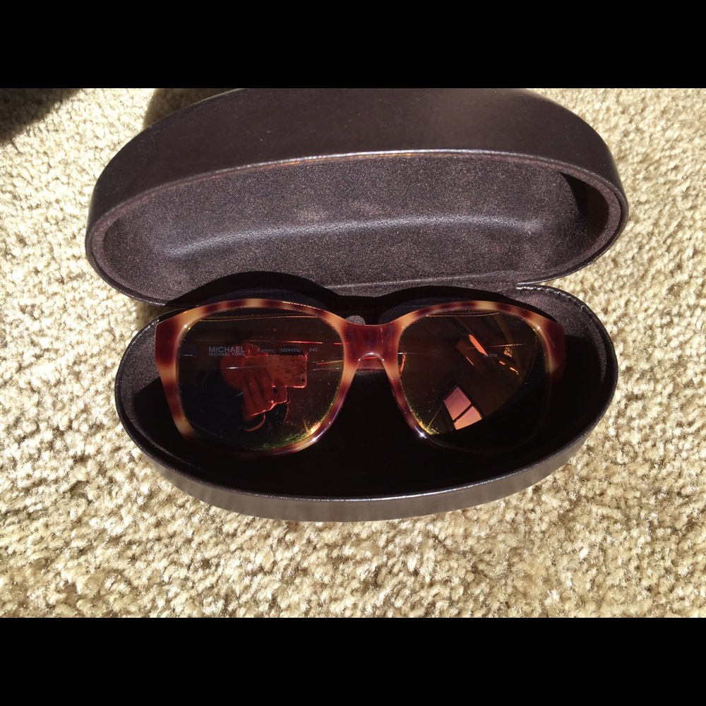 Michael Kors tortoise framed sunglasses