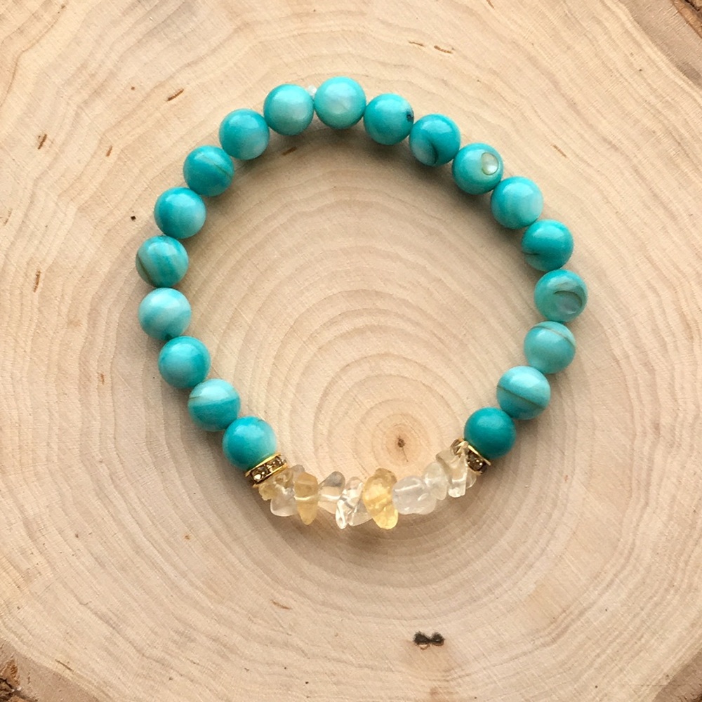 Genuine Citrine bracelet