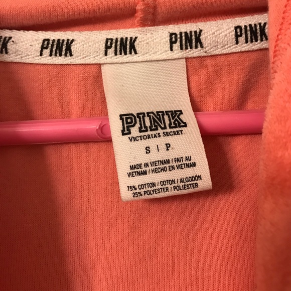 Victoria's Secret Pink zip up hoodie - Picture 2 of 4