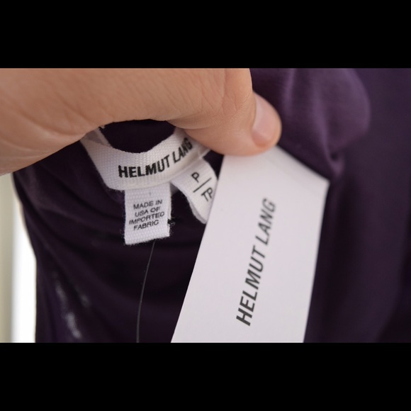 ❌SOLD❌NWT Helmut Lang jersey drawstring maxi dress - Picture 4 of 4