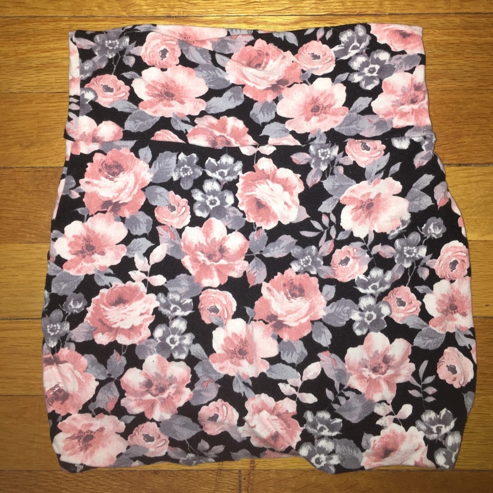 Floral Pencil Skirt