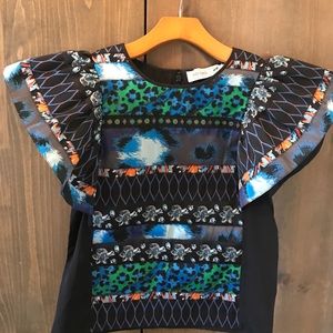 H&M x Kenzo Patterned Blouse NWT